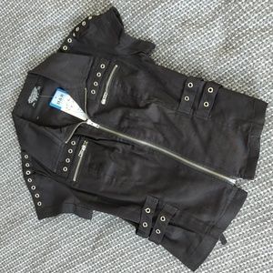 Punk Rock Corset Shirt